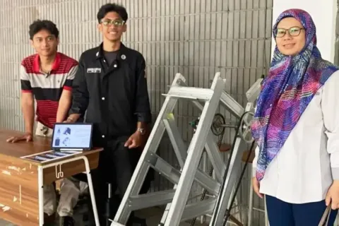 Mahasiswa Teknik Mesin Universitas Pertamina Unjuk Inovasi Alat Perkebunan Lewat Capstone Design